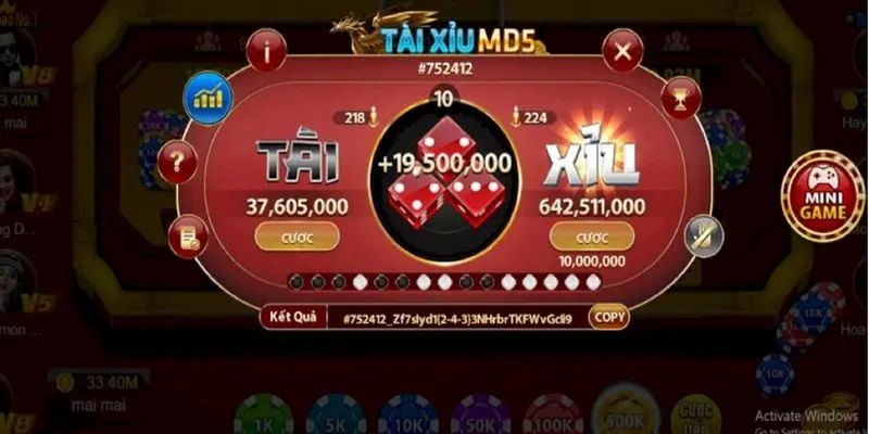 Giới thiệu thông tin cơ bản về tài xỉu md5 VSBET