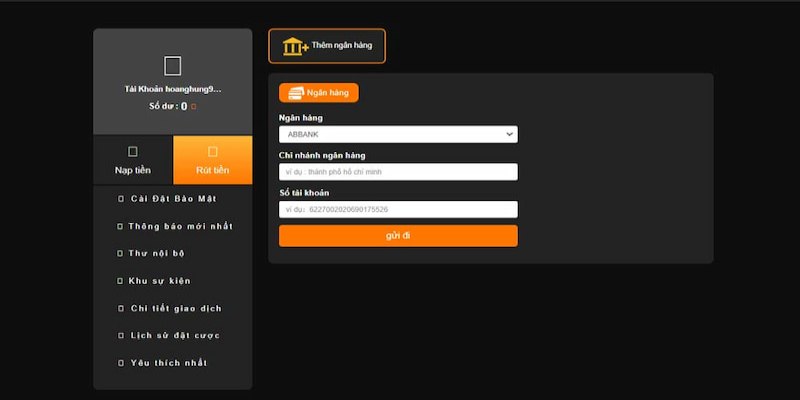Tổng hợp các bước rút tiền VSBET dễ dàng